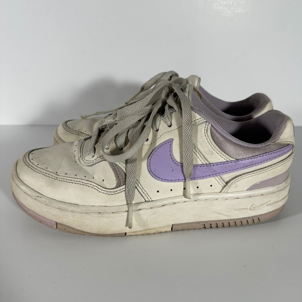 Nike Gamma Force Sail Oxygen Purple Low Top Sneakers DX9176-110 Womens 7.5 - Picture 10 of 11